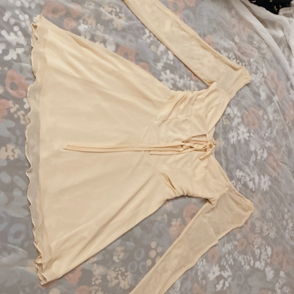 NEW NEVER WORN Cream/beige colored dress